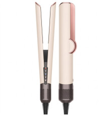 Фен випрямляч для волосся, стайлер - Hairdryer Airstrait Ceramic Rose Gold (HT-01) для гладкого та блискучого волосся.