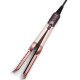 Фен випрямляч для волосся, стайлер - Hairdryer Airstrait Ceramic Rose Gold (HT-01) для гладкого та блискучого волосся.