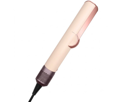 Фен випрямляч для волосся, стайлер - Hairdryer Airstrait Ceramic Rose Gold (HT-01) для гладкого та блискучого волосся.