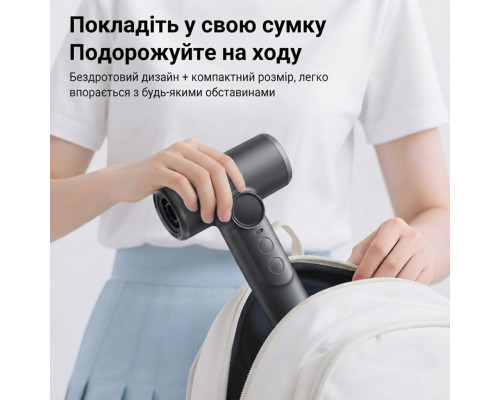 Бездротовий акумуляторний фен VVU&CCO CFJ-4B-B (200 Вт, 15600 мАг)