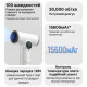 Бездротовий акумуляторний фен VVU&CCO CFJ-4B-W (200 Вт, 15600 мАг)