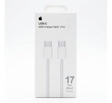 Кабель Apple USB-C - USB-C (60W), 1м. у тканинному обплетенні