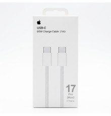 Кабель Apple USB-C - USB-C (60W), 1м. у тканинному обплетенні