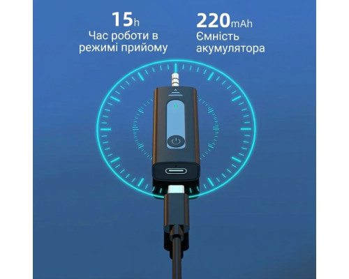 Мікрофон петличний бездротовий K35 Lavalier 3,5 mm.