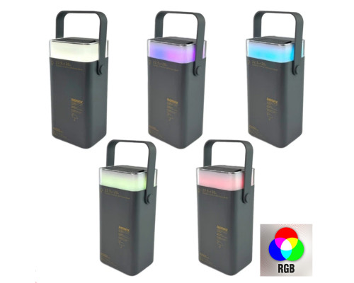 Повербанк REMAX RPP-596, 40.000 mAh, 22.5W, з RGB ліхтарем і захистом від вологи