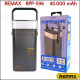 Повербанк REMAX RPP-596, 40.000 mAh, 22.5W, з RGB ліхтарем і захистом від вологи