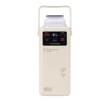 Повербанк 50000 mAh (22,5W), з ліхтарем і вбудованими кабелями для заряджання (ATM-01W)