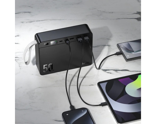 Повербанк Hoco J166 50.000 mAh з ліхтарем