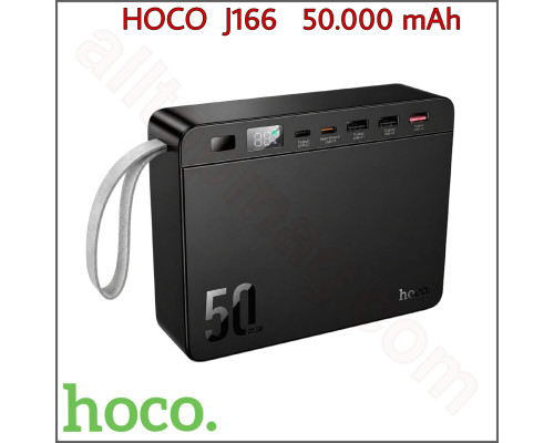 Повербанк Hoco J166 50.000 mAh з ліхтарем