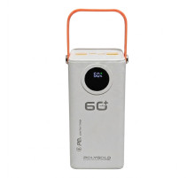 Повербанк 60000 mAh Polygold PG-PW118, (22,5W) з ліхтарем