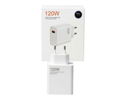 Зарядний блок 120W Fast Charge (USB-A)