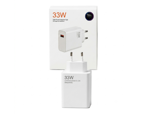 Зарядний блок 33W Fast Charge (USB-A)