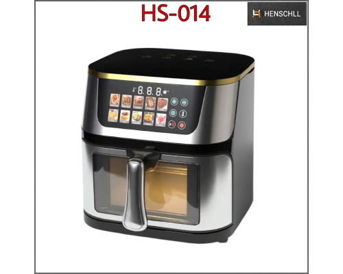 Аерогриль-духовка Henschll HS-014 (12 л)  3600W, із кольоровим сенсорним екраном