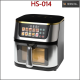 Аерогриль-духовка Henschll HS-014 (12 л)  3600W, із кольоровим сенсорним екраном