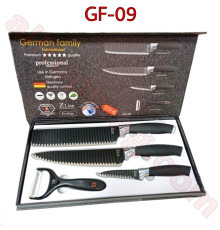Набір кухонних ножів GERMAN FAMILY ZLine GF-09 (4 предмети)