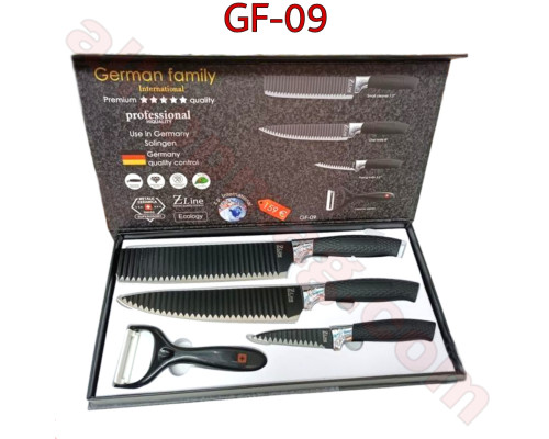 Набір кухонних ножів GERMAN FAMILY ZLine GF-09 (4 предмети)