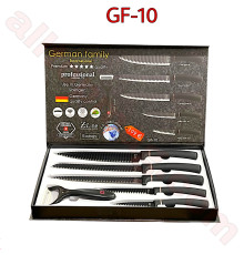 Набір кухонних ножів GERMAN FAMILY ZLine GF-10 (6 предметів)