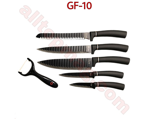 Набір кухонних ножів GERMAN FAMILY ZLine GF-10 (6 предметів)