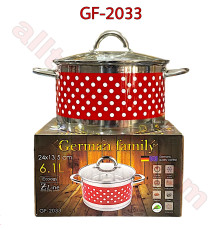 Каструля German Family GF-2033 (6.1 л)