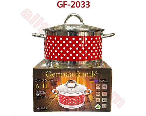 Каструля German Family GF-2033 (6.1 л)