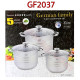 Набір каструль German Family GF-2037, 6 предметів