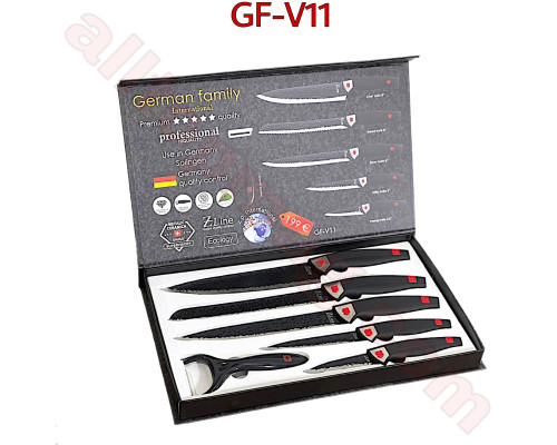 Набір ножів GERMAN FAMILY ZLine GF-V11 (6 предметів)