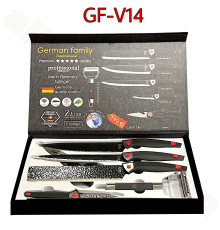 Набір ножів German Family GF-V14 (6 предметів)