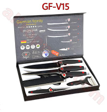 Набір ножів German Family GF-V15 (6 предметів)