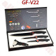 Набір кухонних ножів German Family Zline GF-V22 (4 предмети)