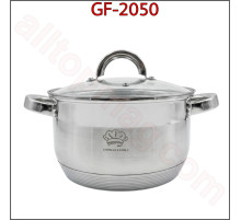 Каструля з нержавіючої сталі German Family GF-2050 (4 л)