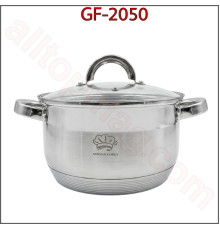Каструля з нержавіючої сталі German Family GF-2050 (4 л)