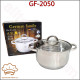 Каструля з нержавіючої сталі German Family GF-2050 (4 л)