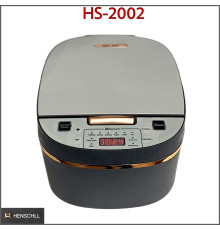Мультиварка-рисоварка Henschll HS-2002 , 6 л., 2000 Вт,14 програм