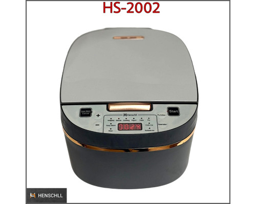 Мультиварка-рисоварка Henschll HS-2002 , 6 л., 2000 Вт,14 програм