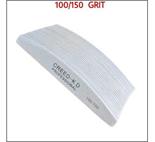 25 шт.Набор профессиональных пилок для ногтей CREED-KD (лодка) 150/150 грит (H02-100D150)