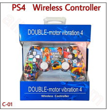 Бездротовий контролер Double-motor vibration для PS4, C-01 (GTA5)